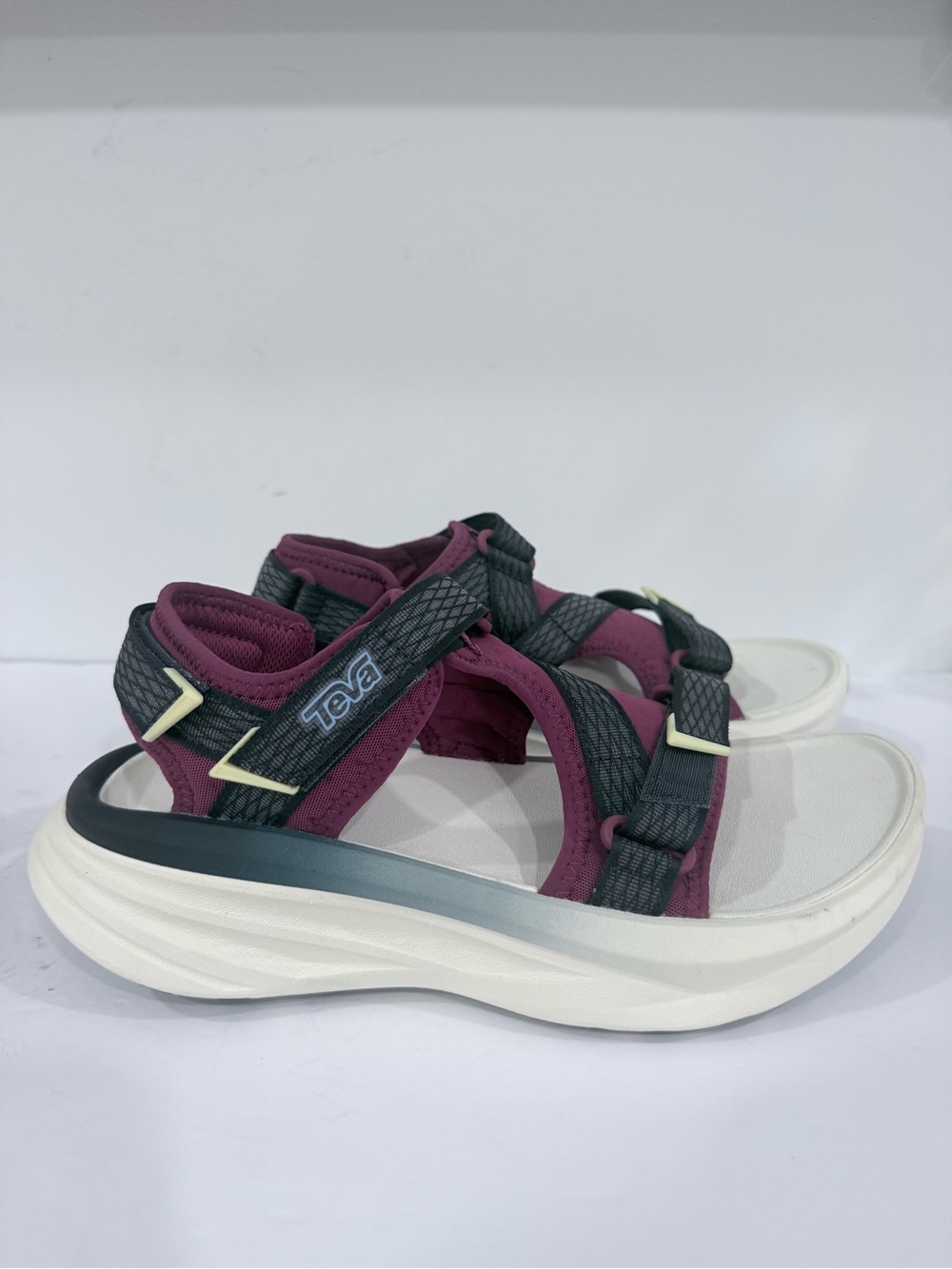 Teva Women’s Plum and Dark Gray Sport Sandals